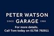 Peter Watson Garage logo