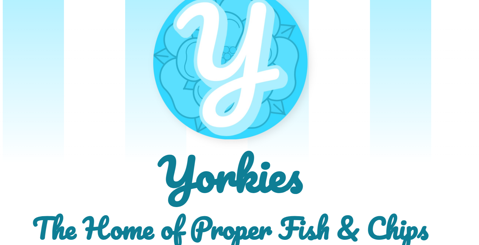 Yorkies fish and chips logo