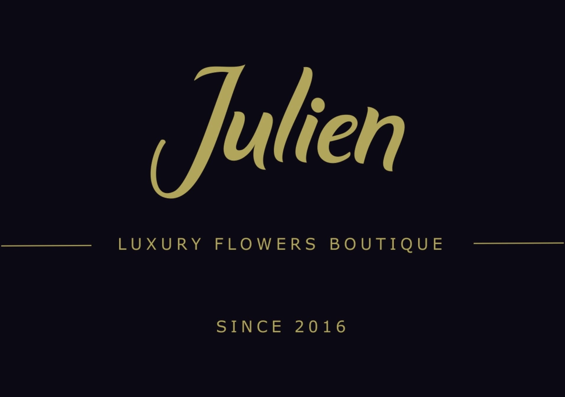 Julien Luxury Flower Boutique logo